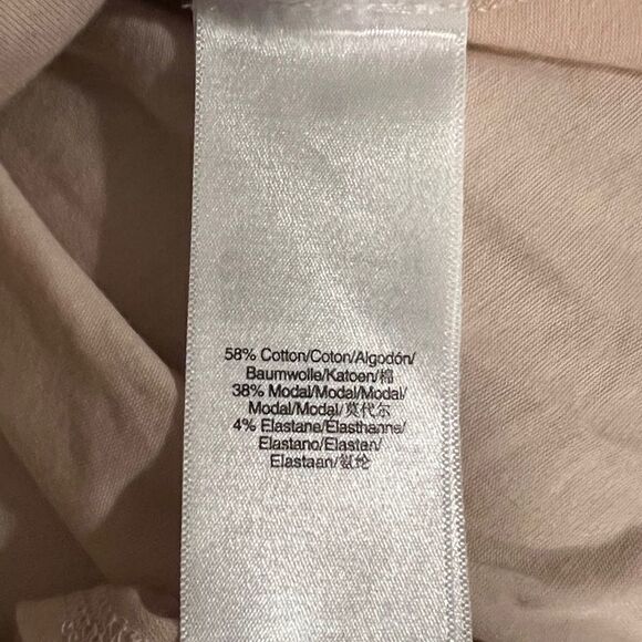 DKNY Sport Pink Rainbow Striped Logo Tank Top Women's Medium NWT - Picture 7 of 8